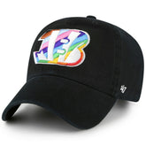 Cincinnati Bengals '47 Team Pride Clean Up Adjustable Hat Black | 47 brand