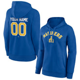 Seattle Mariners Women's Personalized Cooperstown Collection Winning Streak Pullover Hoodie - MLB