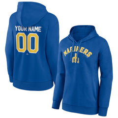 Seattle Mariners Women's Personalized Cooperstown Collection Winning Streak Pullover Hoodie - MLB