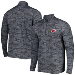Arizona Cardinals Antigua Brigade Quarter-Zip Sweatshirt Black | NFL