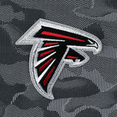 Atlanta Falcons Antigua Brigade Quarter-Zip Sweatshirt Black | NFL