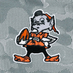 Cleveland Browns Antigua Brigade Throwback Quarter-Zip Top Gray | NFL