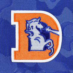 Denver Broncos Antigua Brigade Throwback Quarter-Zip Top Royal | NFL