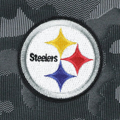 Pittsburgh Steelers Antigua Brigade Quarter-Zip Sweatshirt Black | NFL