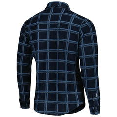 New England Patriots Antigua Industry Flannel Button-Up Shirt Jacket Navy | NFL