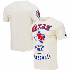 Texas Rangers Pro Standard Cooperstown Collection Old English T-Shirt - MLB