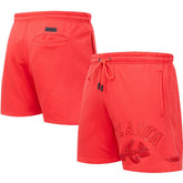 Atlanta Braves Pro Standard Triple Red Classic Shorts Shorts - MLB