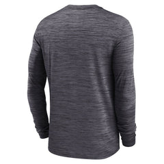 Las Vegas Raiders Sideline Team Velocity Performance Long Sleeve T-Shirt Black | Nike for Sale