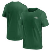 New York Jets Sideline Coach Performance T-Shirt Green | Nike for Sale