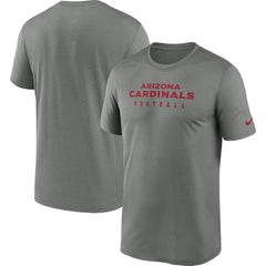 Arizona Cardinals Sideline Legend Performance T-Shirt Heather Gray | Nike for Sale