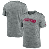 Washington Commanders Velocity Performance T-Shirt Gray | Nike for Sale