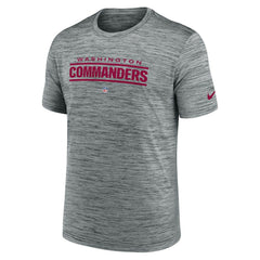 Washington Commanders Velocity Performance T-Shirt Gray | Nike for Sale