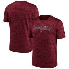 Tampa Bay Buccaneers Velocity Performance T-Shirt Red | Nike for Sale