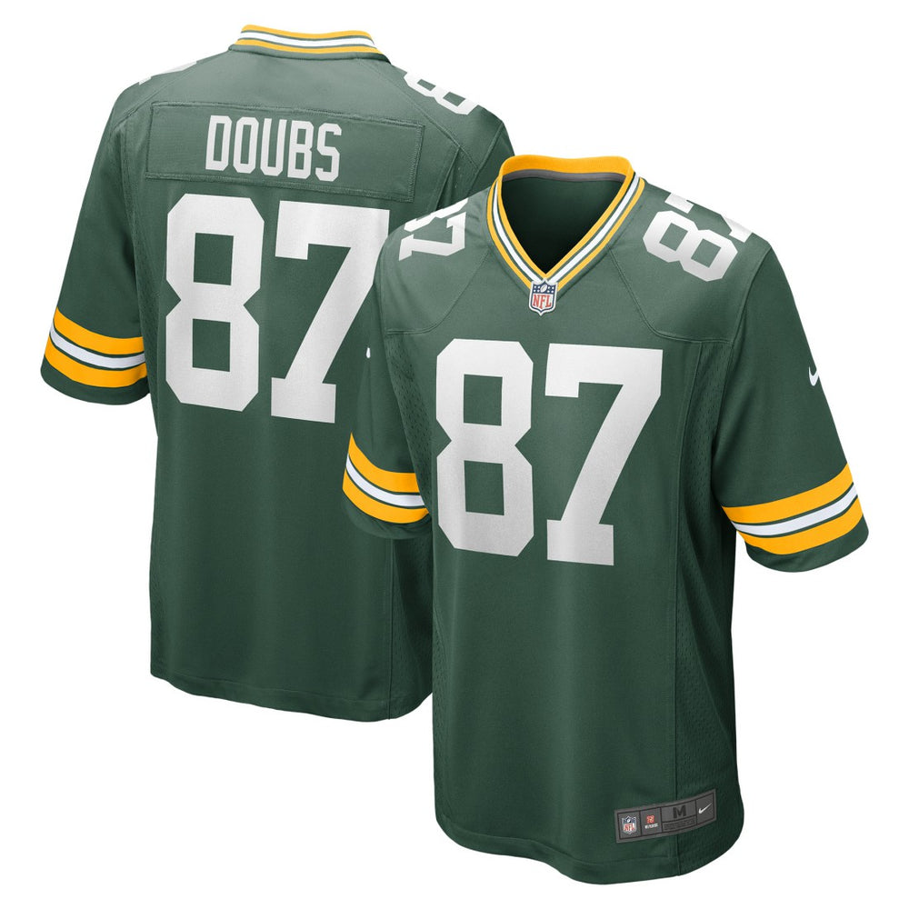 Romeo Doubs Green Bay Packers Game Player Jersey Green | Nike for Sale
