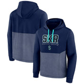 Seattle Kraken Fanatics Successful Tri-Blend Pullover Hoodie - Deep Sea Blue - NHL