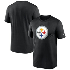 Pittsburgh Steelers Primetime Legend Logo Performance T-Shirt Black | Nike for Sale