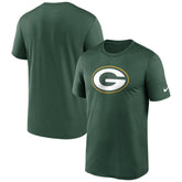 Green Bay Packers Primetime Legend Logo Performance T-Shirt Green | Nike for Sale