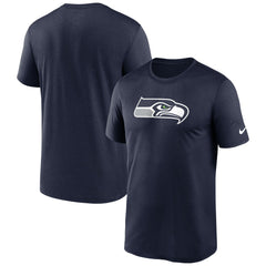 Seattle Seahawks Primetime Legend Logo Performance T-Shirt College Navy | Nike for Sale