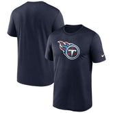 Tennessee Titans Primetime Legend Logo Performance T-Shirt Navy | Nike for Sale