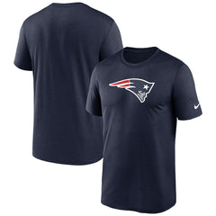 New England Patriots Primetime Legend Logo Performance T-Shirt Navy | Nike for Sale