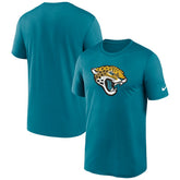 Jacksonville Jaguars Primetime Legend Logo Performance T-Shirt Teal | Nike for Sale