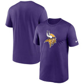 Minnesota Vikings Primetime Legend Logo Performance T-Shirt Purple | Nike for Sale