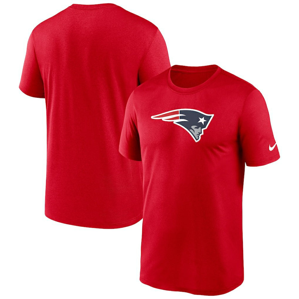 New England Patriots Primetime Legend Logo Performance T-Shirt Red | Nike for Sale