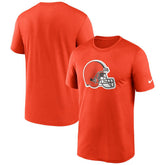 Cleveland Browns Primetime Legend Logo Performance T-Shirt Orange | Nike for Sale