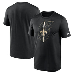 New Orleans Saints Legend Icon Performance T-Shirt Black | Nike for Sale