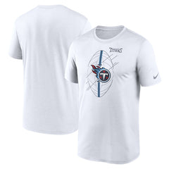 Tennessee Titans Legend Icon Performance T-Shirt White | Nike for Sale