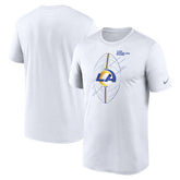 Los Angeles Rams Legend Icon Performance T-Shirt White | Nike for Sale