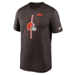 Cleveland Browns Legend Icon Performance T-Shirt Brown | Nike for Sale