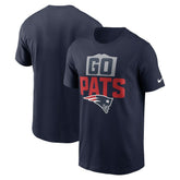 New England Patriots Local Essential T-Shirt Navy | Nike for Sale