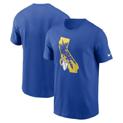 Los Angeles Rams Local Essential T-Shirt Royal | Nike for Sale
