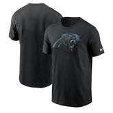 Carolina Panthers Primetime Logo Essential T-Shirt Black | Nike for Sale