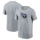 Tennessee Titans Logo Essential T-Shirt Gray | Nike for Sale