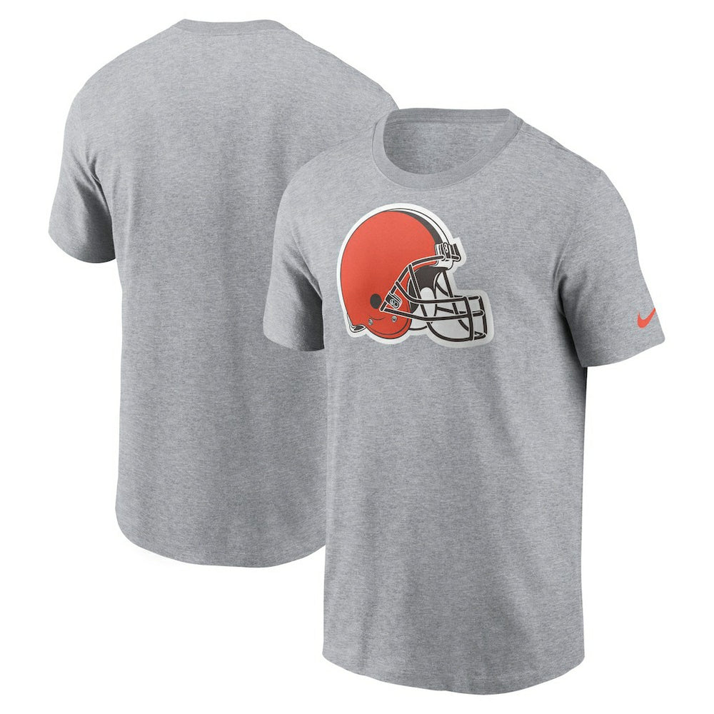 Cleveland Browns Logo Essential T-Shirt Gray | Nike for Sale