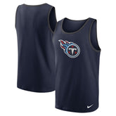Tennessee Titans Tri-Blend Tank Top Navy | Nike for Sale
