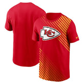 Kansas City Chiefs Yard Line Fashion Asbury T-Shirt Red | Nike for Sale