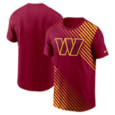 Washington Commanders Yard Line Fashion Asbury T-Shirt Burgundy | Nike for Sale