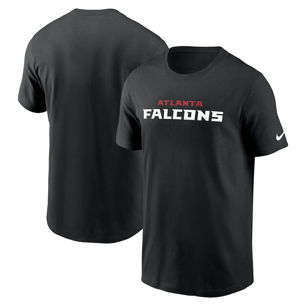 Atlanta Falcons Team Wordmark Essential T-Shirt Black | Nike for Sale