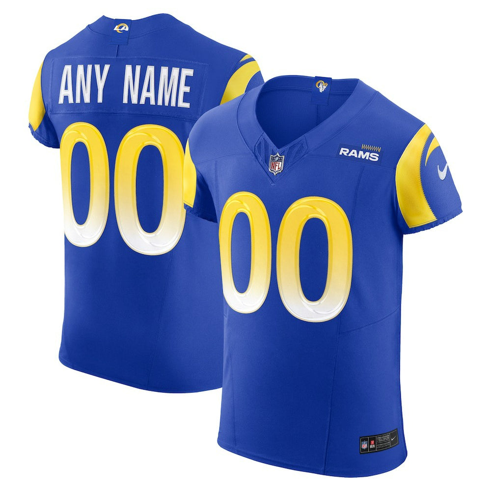 Los Angeles Rams Vapor F.U.S.E. Elite Custom Jersey Royal | Nike for Sale