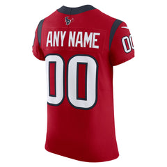 Houston Texans Alternate Vapor F.U.S.E. Elite Custom Jersey Red | Nike for Sale