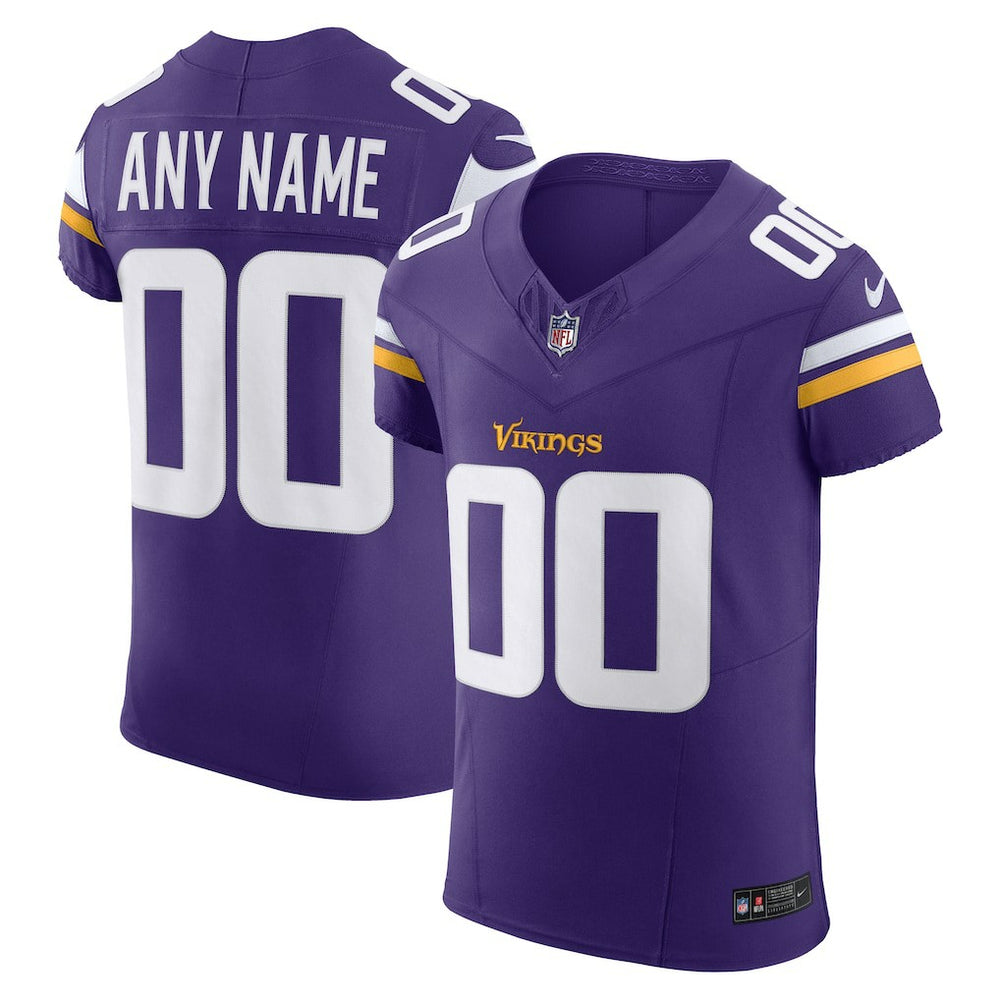 Minnesota Vikings Vapor F.U.S.E. Elite Custom Jersey Purple | Nike for Sale