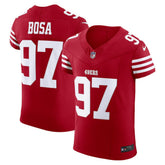 Nick Bosa San Francisco 49ers Vapor F.U.S.E. Elite Jersey Scarlet | Nike for Sale
