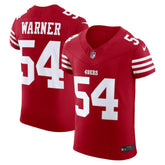 Fred Warner San Francisco 49ers Vapor F.U.S.E. Elite Jersey Scarlet | Nike for Sale