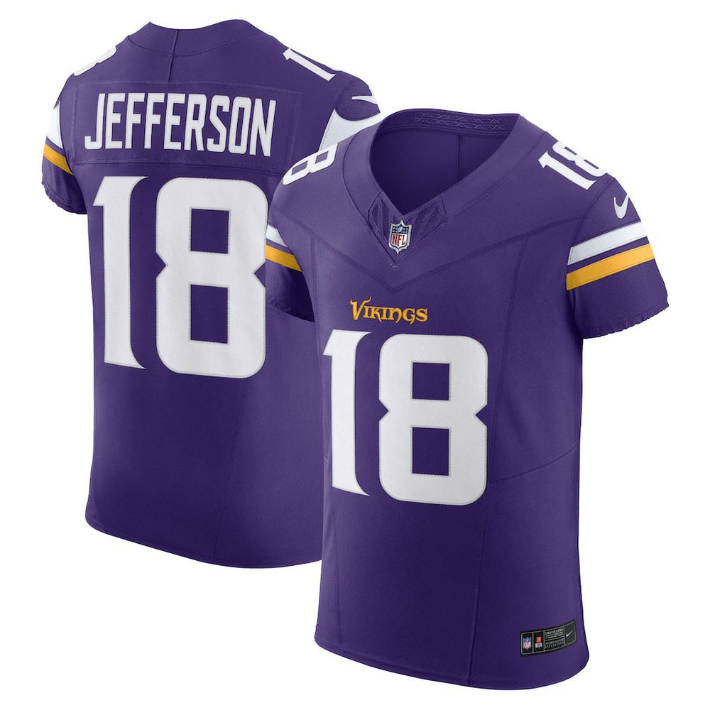 Justin Jefferson Minnesota Vikings Vapor F.U.S.E. Elite Jersey Purple | Nike for Sale