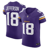Justin Jefferson Minnesota Vikings Vapor F.U.S.E. Elite Jersey Purple | Nike for Sale