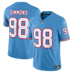 Jeffery Simmons Tennessee Titans Vapor F.U.S.E. Limited Jersey Light Blue | Nike for Sale