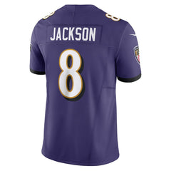 Lamar Jackson Baltimore Ravens Vapor F.U.S.E. Limited Jersey Purple | Nike for Sale
